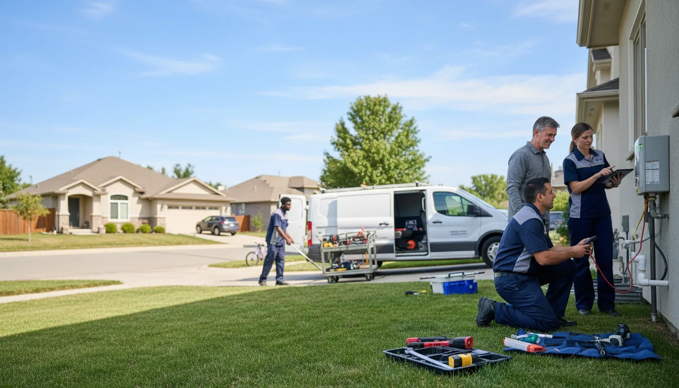 Tankless water heater service in Strawn, TX
